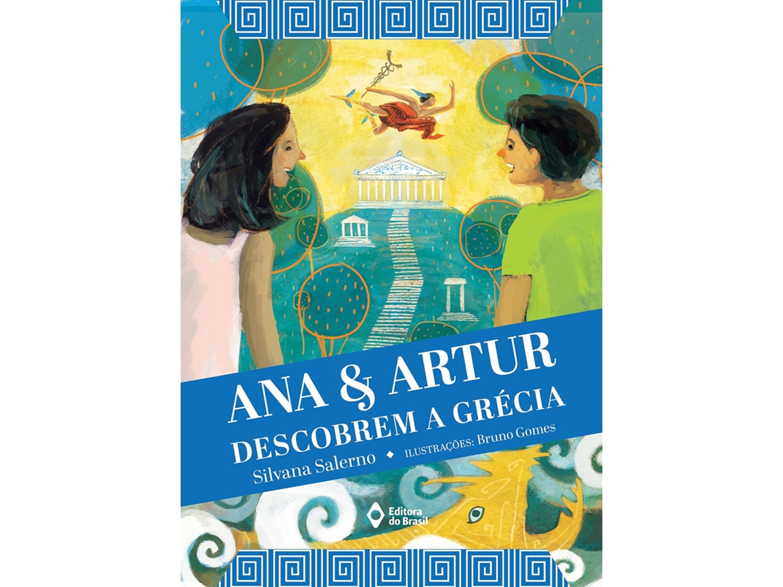 Livro Ana E Artur Descobrem A Grécia de Silvana Salerno (Português)