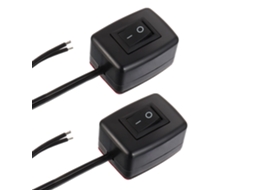 1 Interruptor Basculante Spst De 12v Em Formato Gota, Liga/desliga, Para Iluminação Automotiva
