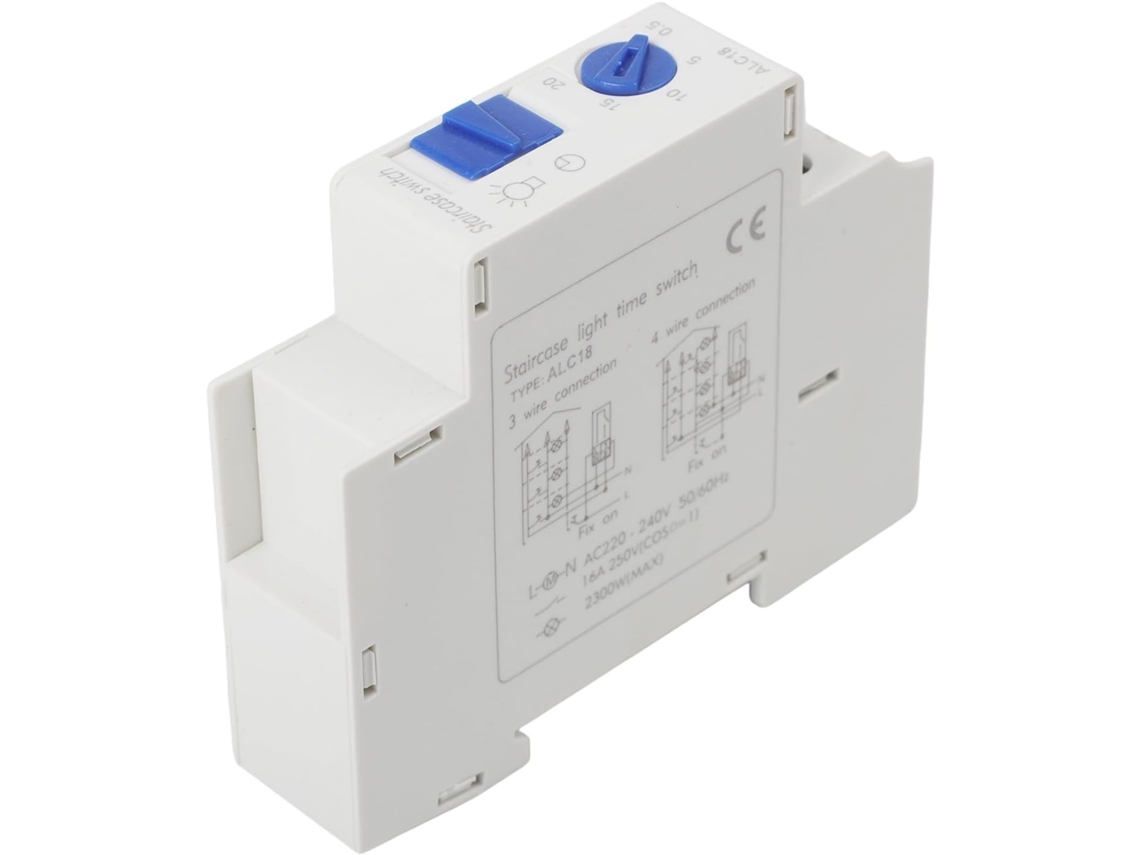 Interruptor De Temporizador Digital Lcd Ac 220v-240v Relé Luzes Escada
