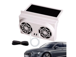 Ventilador Solar Para Janela De Carro, Extrator De Ar Solar Para