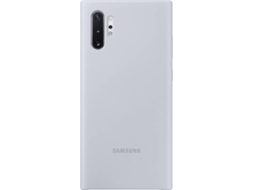 Capa SAMSUNG Galaxy Note 10+ Silicone Prateado