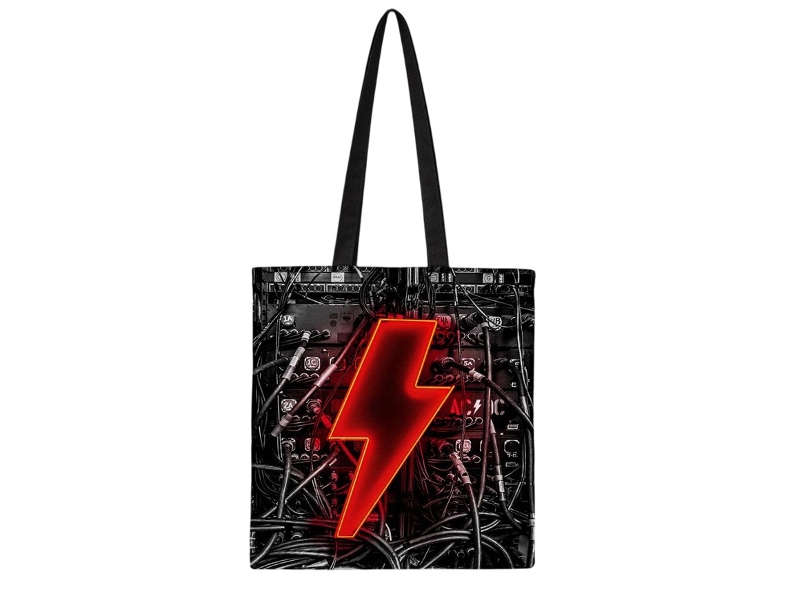 Bolsa de Algodão Ac/dc Pwr up, Tamanho Único, Preta AQUAFORGE