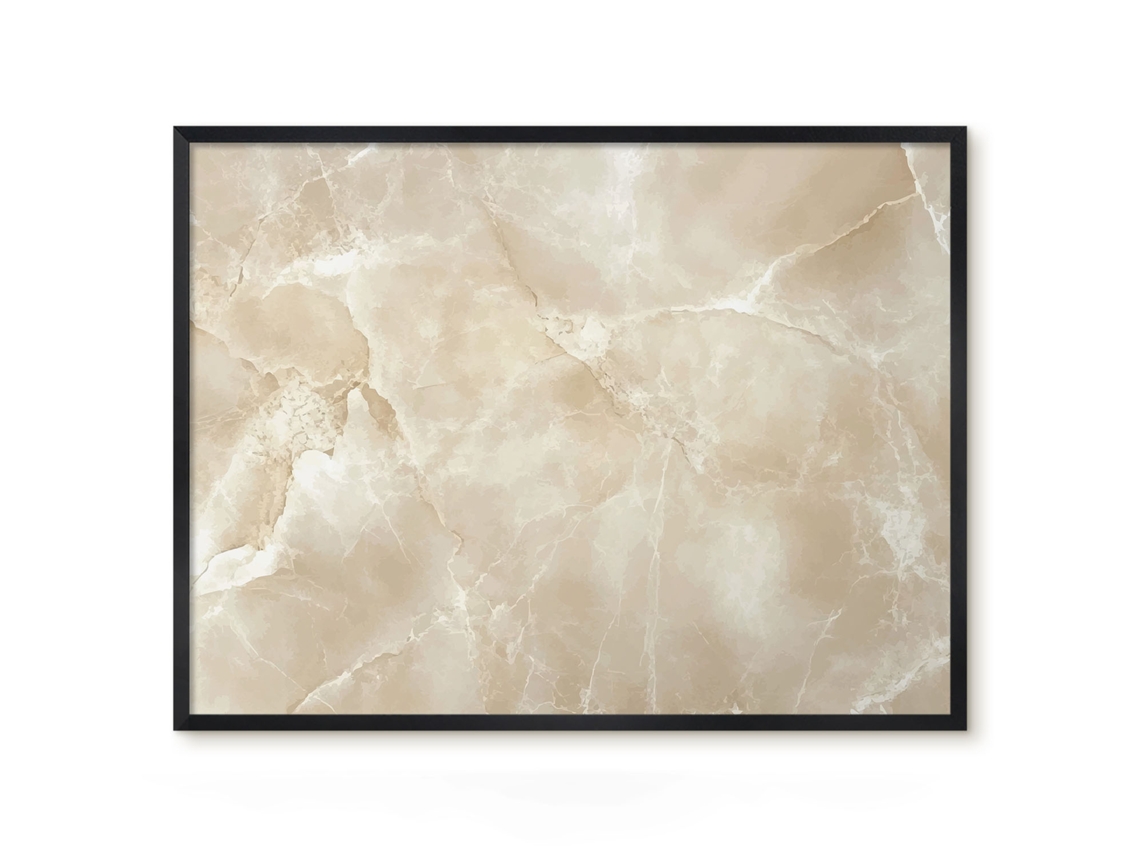 Magnetic Board Abstract Marble For The Living Room Espelharte (80x60 Cm)