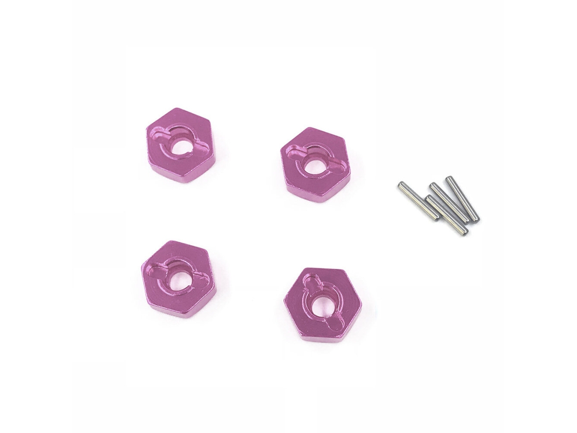 Conector Vermelho 1:14 Acessórios de Metal para Peças de Automóveis Rc Wltoys 144001 MDUG