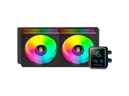 Refrigeração Líquida Mars Gaming Ml Lcdpro240 Aio 500w Tdp Bomba 4ª Gen 2× Ventiladorespreto
