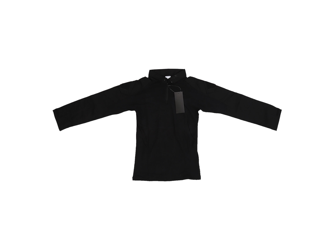 Camisa de Combate Manga Longa Unissex XL Preta