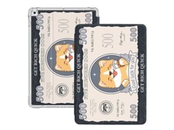 Capa Para Ipad De 11ª Geração (a16) De 11 Polegadas, Estrutura Flexível Em Tpu, Airbag Anti-queda Shiba Inu Siurn