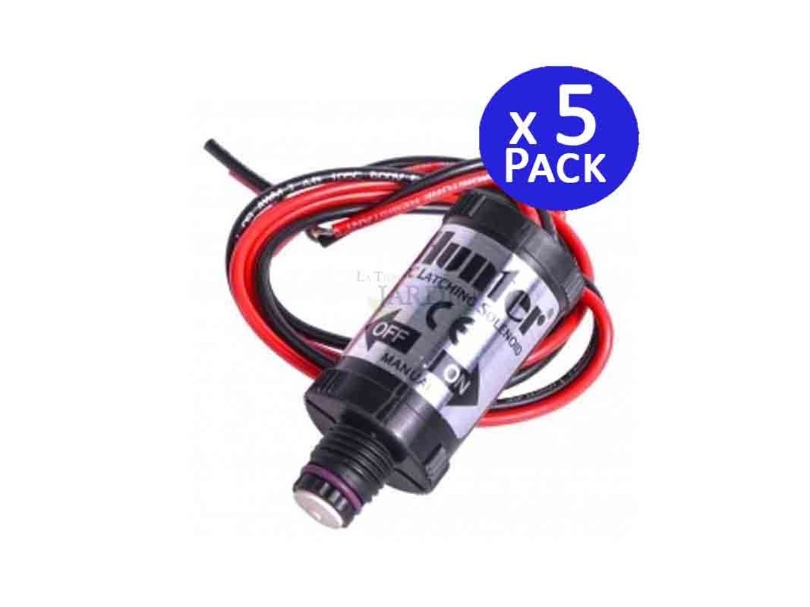 Solenoide 9V para Electrovalvulas latch HUNTER (Pack 5) HUNTER