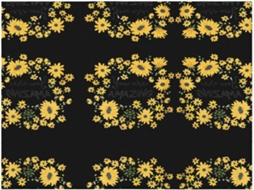 Manta de Flanela Macia e Quente com Estampa Margaridas Silvestres 101 6 X 76 2 Cm, Macio, Quente, Ideal para Q