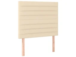Cabeceira Creme 80x5x118/128 Cm Tecido MAISON EXCLUSIVE