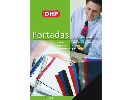Livro Pack 100 Portada Encuadernación A4 Pvc 180 Micras Color Negro Dhp De Desconocido (espanhol)