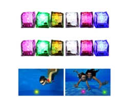 Mali 12pcs Brinquedos de Mergulho com Led Piscina Jogo de Brincar com Luz Colorida para Festas