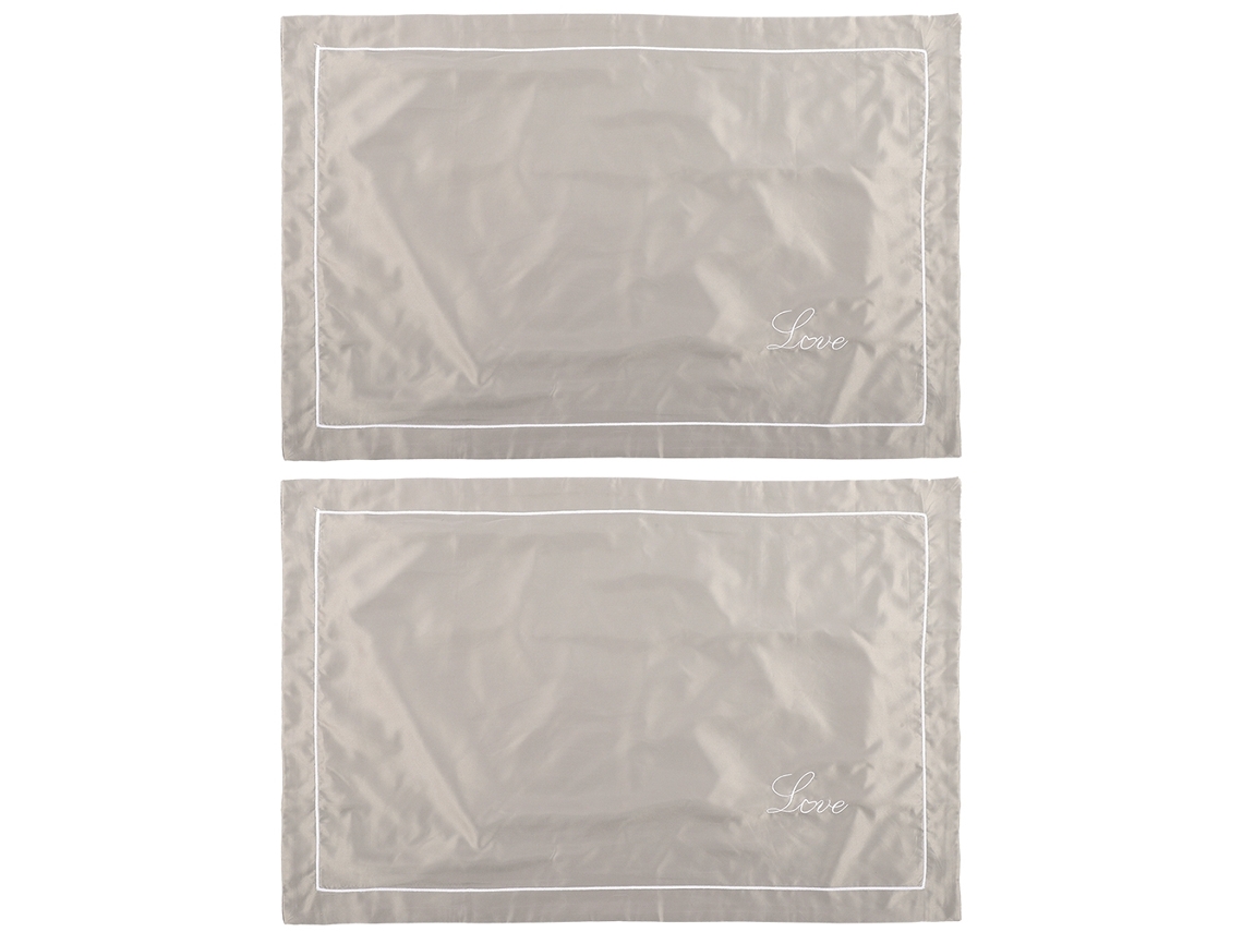 Capa de Travesseiro de Seda Macia Hidrata Pele Anti idade Suave Respirável 84x54cm Cinza | S/MARCA
