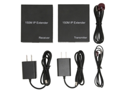 Extensor HDMI Full HD 1080p 60Hz EOOCOO IP com transmissão de até 150 metros e suporte para controle infravermelho.