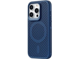 Capa Respirável Magsafe para iPhone 12 pro max VEANXIN Azul