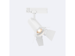 Foco Carril Led Trifásico 20W Fasano Cinema no Flicker Regulável Branco