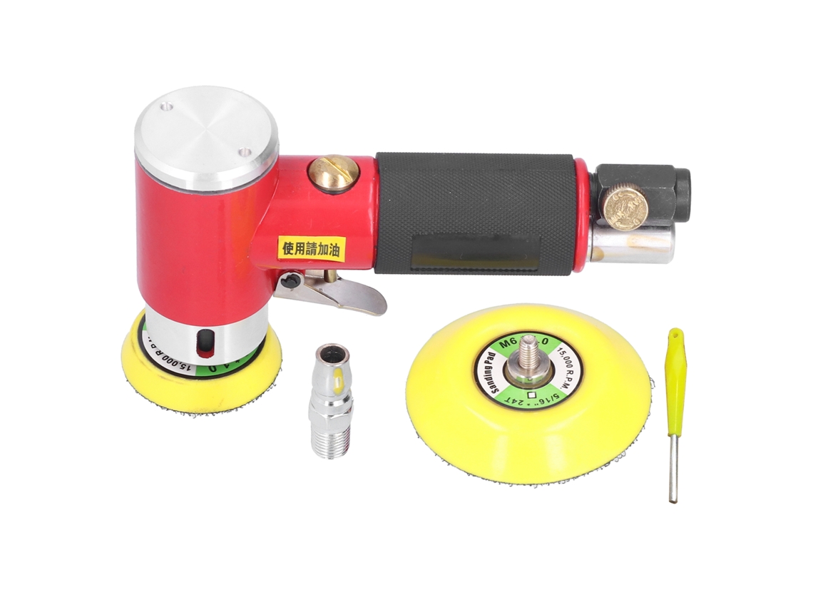 Mini Lijadora Neumática Disco 3mm Desviación 15000rpm Máquina Pulidora Neumática Estilo Japonés