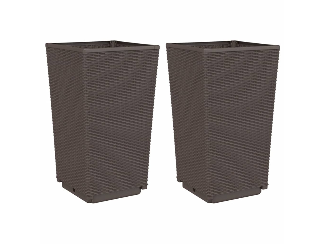 Garden Planter, Garden Planters Vidaxl Marrom Polipropileno (n/a)