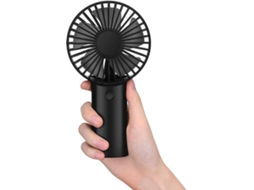 Ventoinha Portátil VENISYMLIS V6 (Bateria - Diâmetro 5 cm - 4 V - Preto)