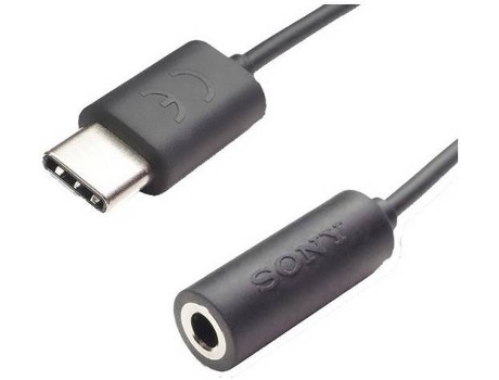 Adaptador , Tipo C para 3.5mm jack, Preto, Original, EC260