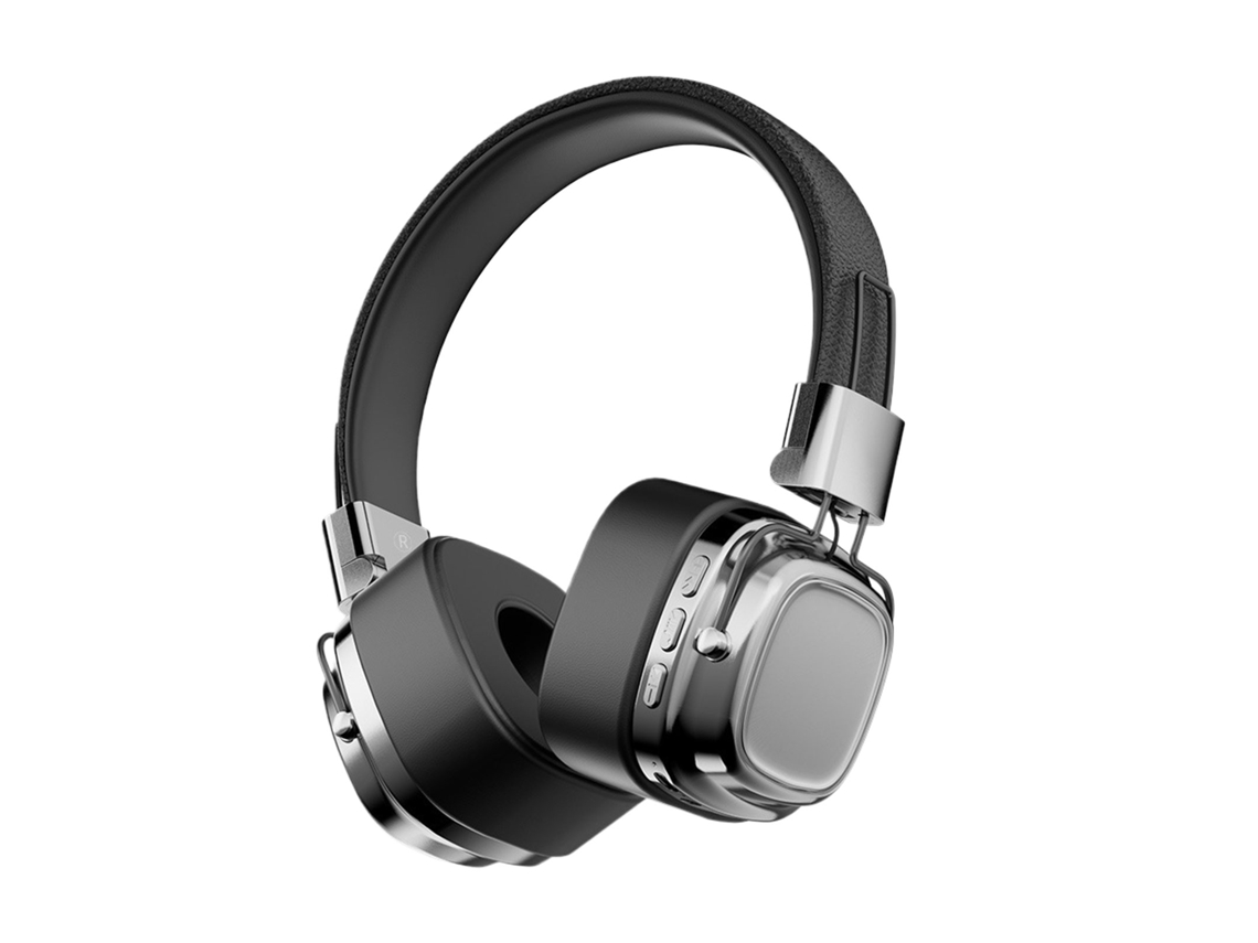 Fones De Ouvido Bluetooth Supra-auriculares Para Audição Contínua - Preto