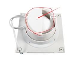 Ventilador De Parede Laxiscreed Para Exaustão, Banho E Cozinha, 220v, 4 Polegadas, Com Acessórios De Válvula De Retenção