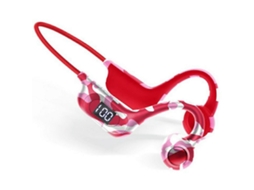 Fones De Ouvido Bluetooth Akz G9 Com Faixa De Pescoço E Condução Óssea Graffiti Com Visor Digital Ly Ebike