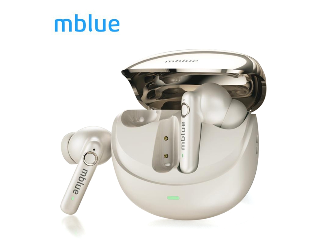 Fones Mblue Ar09 Sem Fio Bt5.4 Cancelamento Ruído