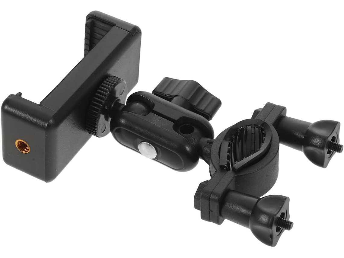 Suporte Giratório Para Celular E Câmera Para Motocicleta E Bicicleta