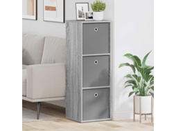 Vidaxl Buffet Com Gaveta Cinza Sonoma 35 X 32 X 99,5 Cm