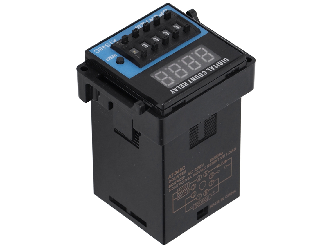 Laxiscreed Relé De Tempo Periódico Com Atraso, Ajustável, Compatível Com 50/60hz E 220v Ac