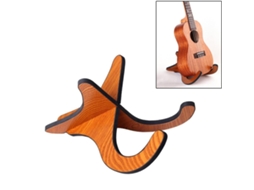 Suporte Vertical Dobrável de Madeira para Ukulele Violino e Cítara HALINUIA