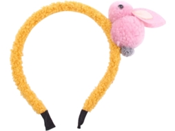 Tiara De Coelho De Pelúcia Para Meninas - Orelhas 3d, Acessório Para Festa De Páscoa, Tiara Para Cosplay