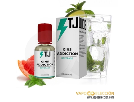 VPMKP-Aroma Gins Addiction 30Ml Produto Sem Nicotina T JUICE AROMAS
