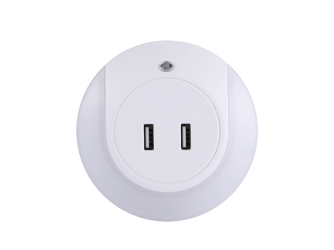 Luz Noturna Led EOOCOO (toque Inteligente, Carregamento Dual Usb)