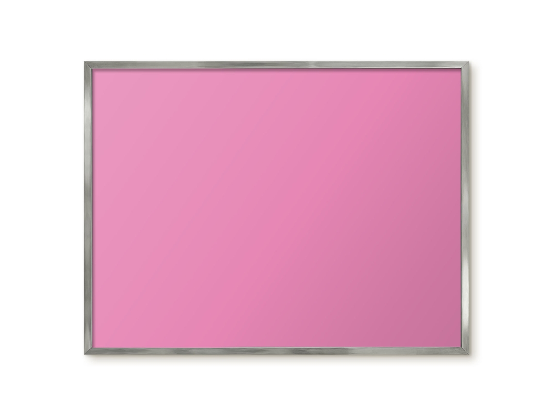 Quadro de vidro magnético bege quente para hall de entrada Espelharte (80x60 cm)