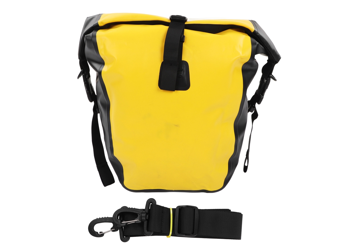 Bolsa de Portaequipajes Trasero S/MARCA, 15l, impermeável, amarela, para viagens longas