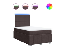 Box Spring Bed, Box Spring Beds Vidaxl Marrom Tecido (120 X 200 Cm)