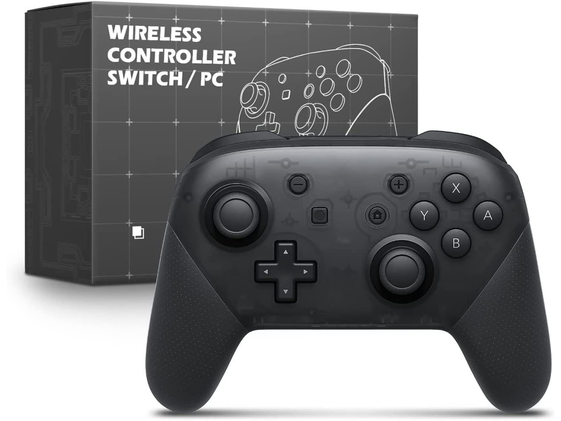 Controlador Bluetooth para Switch Pro Controller Wireless Gamepad com Cabo Usb para Pc com Bateria Recarregável de 600Mah 6 Fácil de Configu YIZHOOD