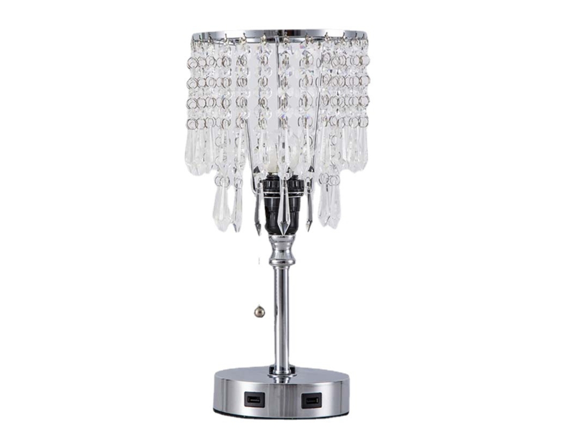 Rebe-lâmpada De Mesa Usb Crystal, Lâmpada De Quarto, Lâmpada De Prateleira, Tipo Táctil + Lâmpada Táctil 1§2§3§4§5§6§7
