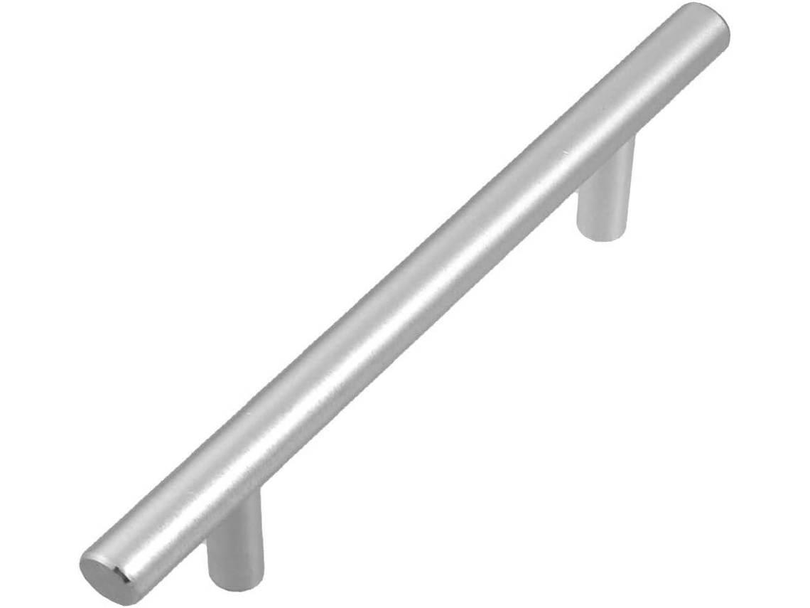 Novo Puxador Em T Para Armário De Cozinha Lon0167, Com Eficácia Confiável, Alça De Alumínio Prateado 15cm Comprimento Id