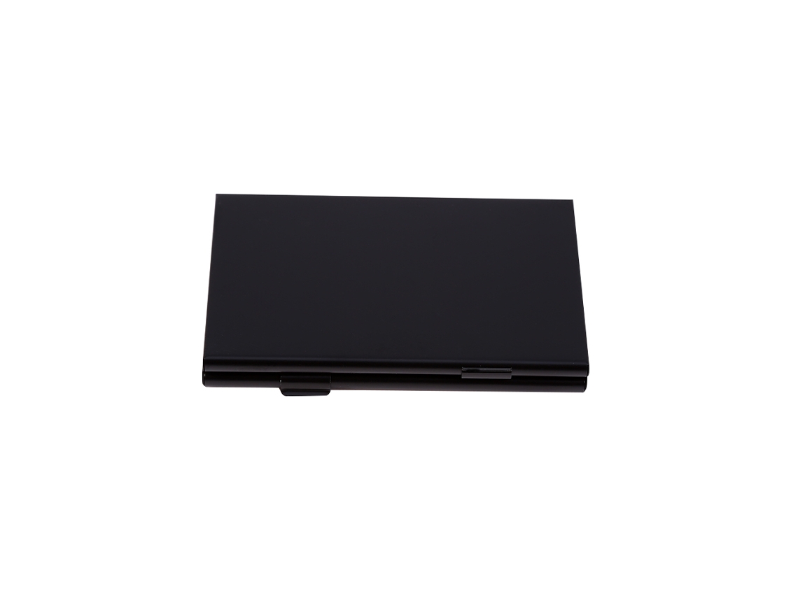 Portable Aluminium Two Layer 24tf Card Memory Card Case Card Holder LAXISCREED (black)