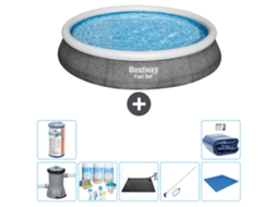 Bestway Piscina Bestway Fast Set Redonda - 396x84 Cm - 8-peças S21452