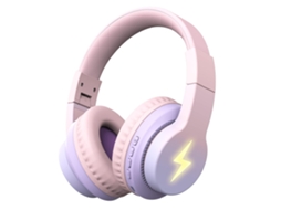 FONES DE OUVIDO BLUETOOTH ILUMINAÇÃO Led Dobráveis Sem Fio Cancelamento de Ruído MDUG