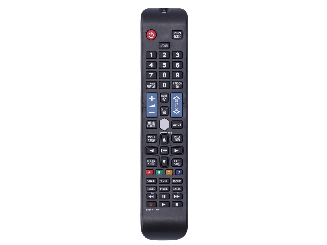 Controle Remoto Substituto Bn59-01198c Para Tv Samsung Bn59-01198b Bn59-01198a