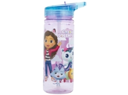 Bolsa de Água 580ml - Ecozen - Água - Livre de BPA - Para Crianças - Ilustração da Casa de Bonecas da Gabby - Segura e Fácil de Encher