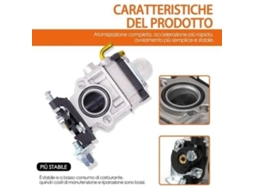 Carburetor For 52cc, 49cc, And 43cc Brushcutters; Complete Accessory Kit Included.