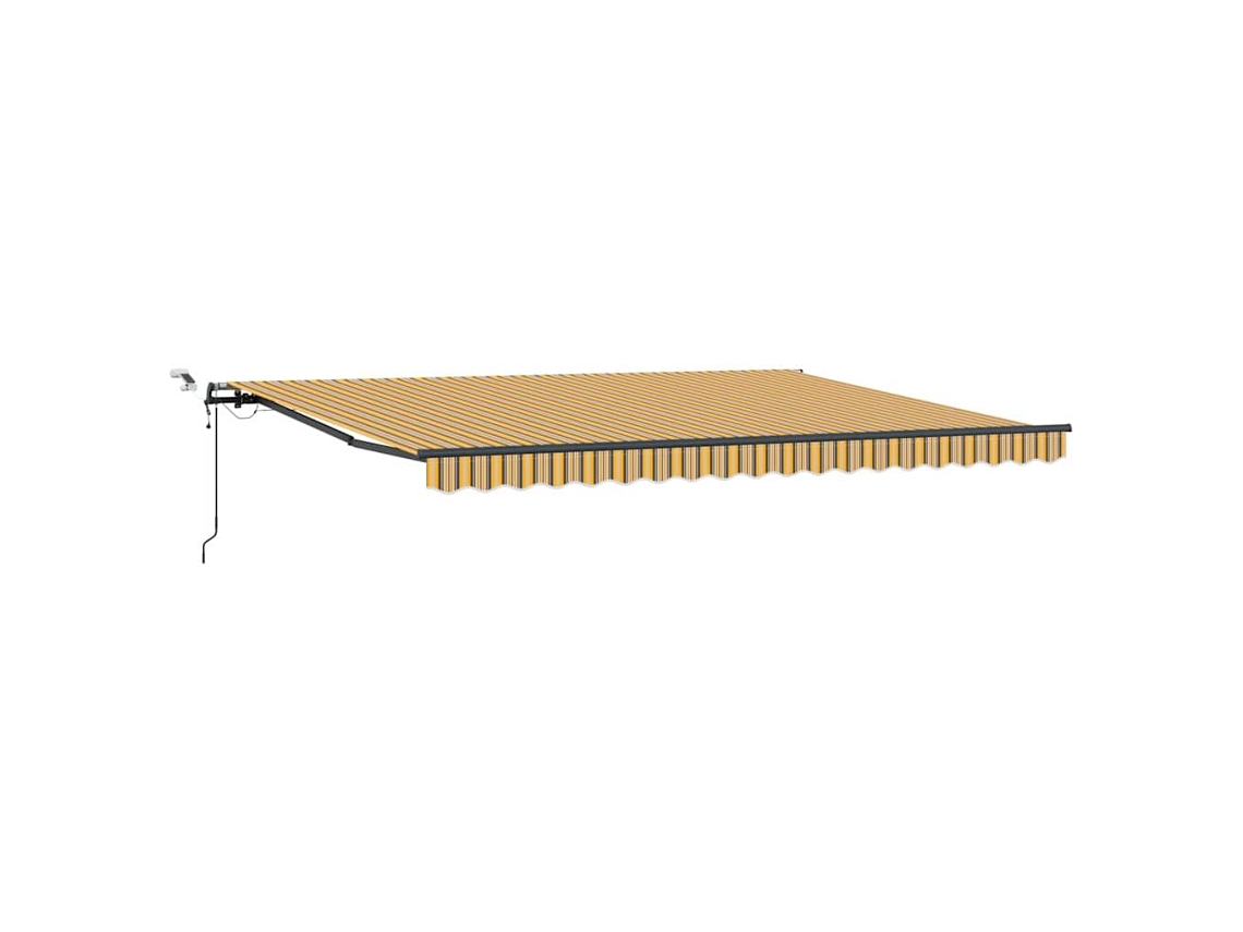 Conjunto 1 Tecido De Toldos Vidaxl Multicolorido Poliéster (450 × 350 Cm)