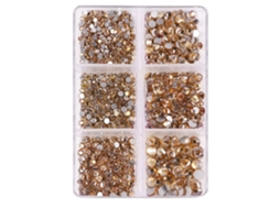 Pedras De Cristal De Arte De Unhas Planas Pedras De Cristal Planas Para Adorno -St-04 ZMDECQNA