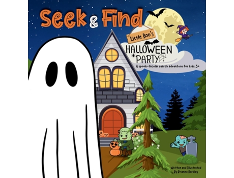 Livro Seek amp Find Halloween Party de Brianne Barkley (Inglês)